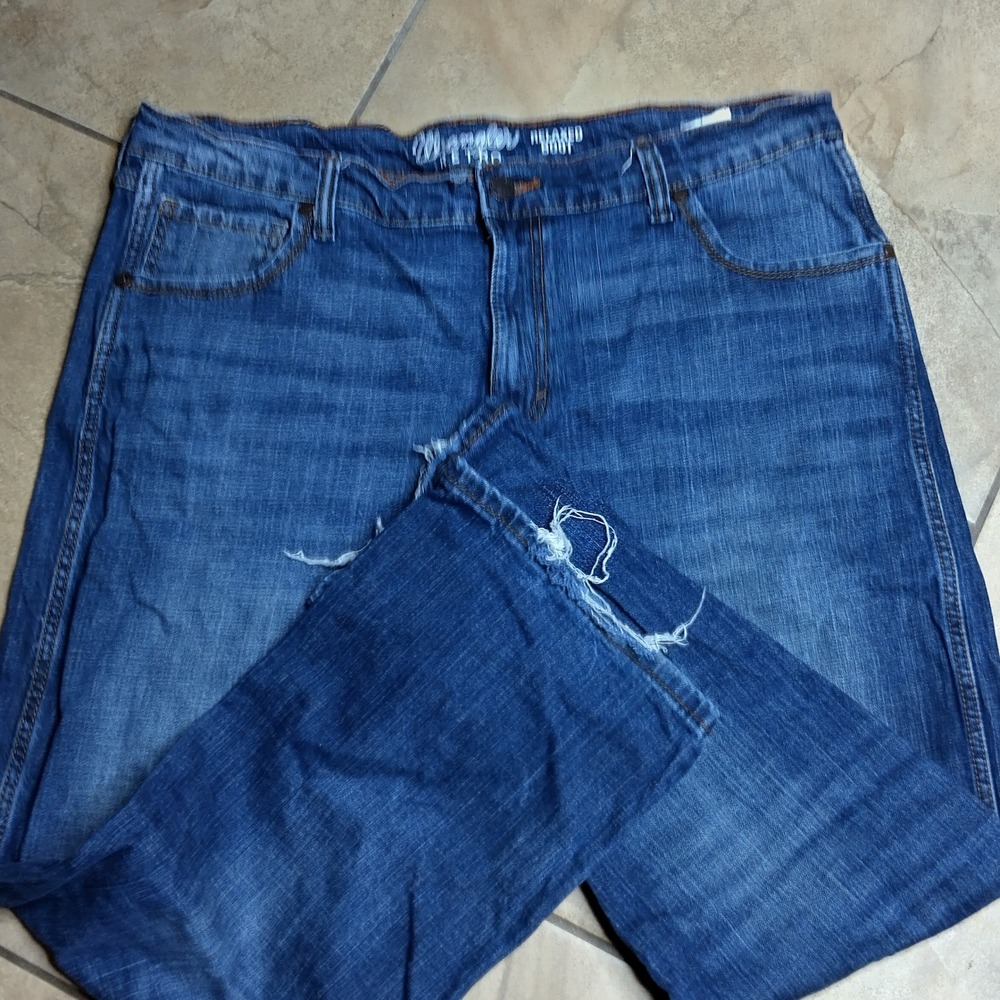 Wrangler Retro Relaxed Bootcut Jeans Mens 38x30 Medium Wash Blue 10WRT20JH